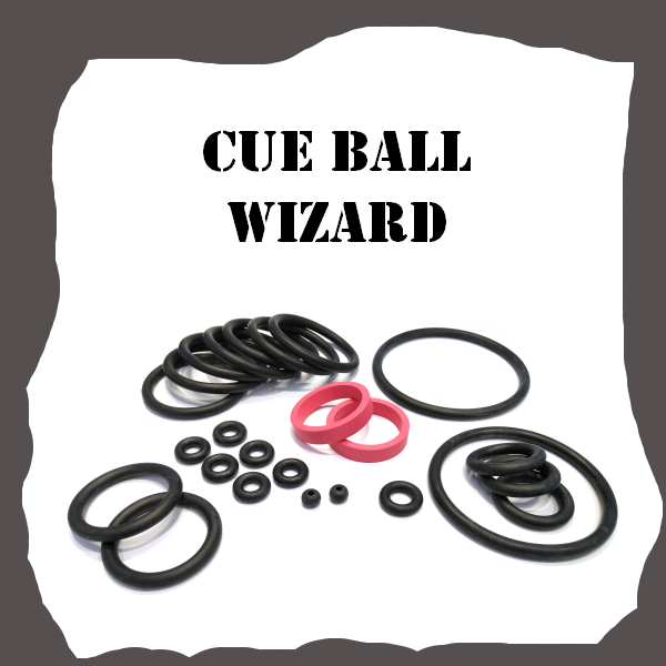 GOTTLIEB 1992 CUE BALL WIZARD RUBBER RING KIT PREMIUM QUALITY! 